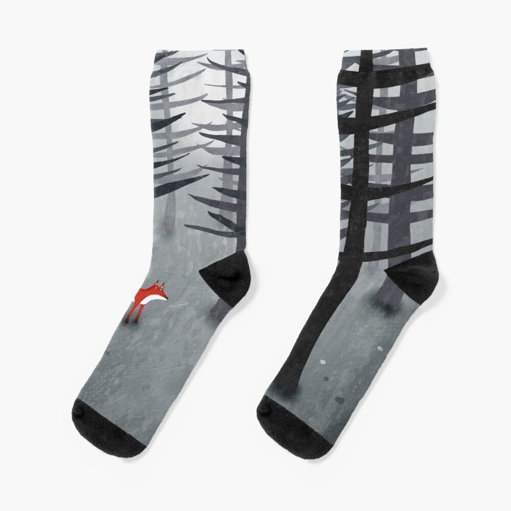 The Fox and the Forest Socks