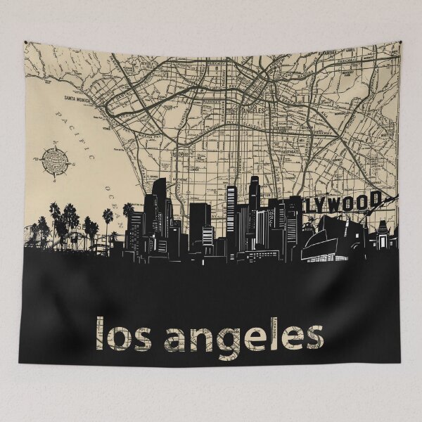 Item preview, los angeles skyline designed and sold by BekimART.