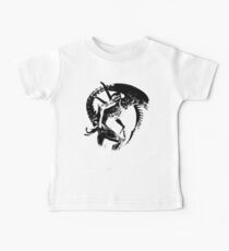 Alien Black & White Baby Tee