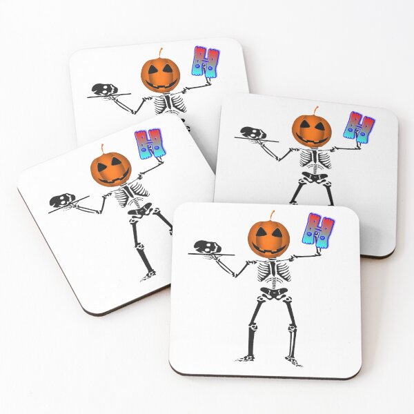 Aperçu de l'œuvre T Shirt - Fun - humour - Halloween - Fête de la Toussaint -"H" créée et vendue par Ralek.