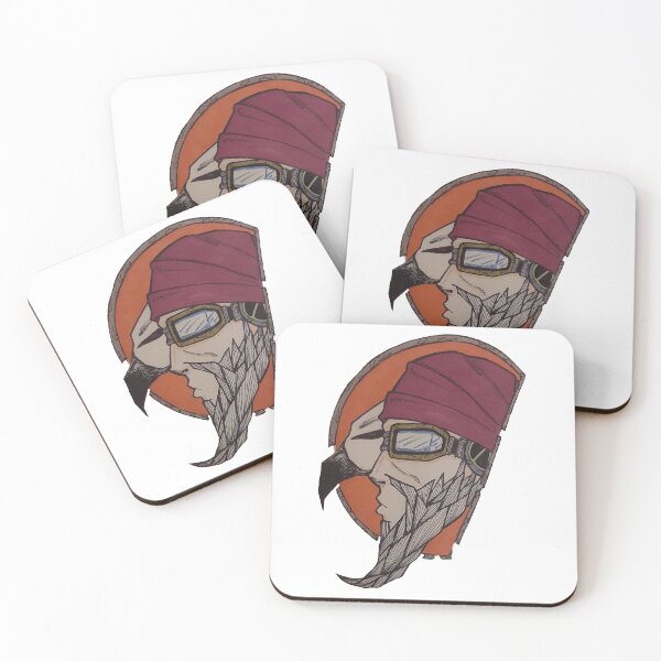 Mordecai and Bloodwing Coasters (Set of 4)