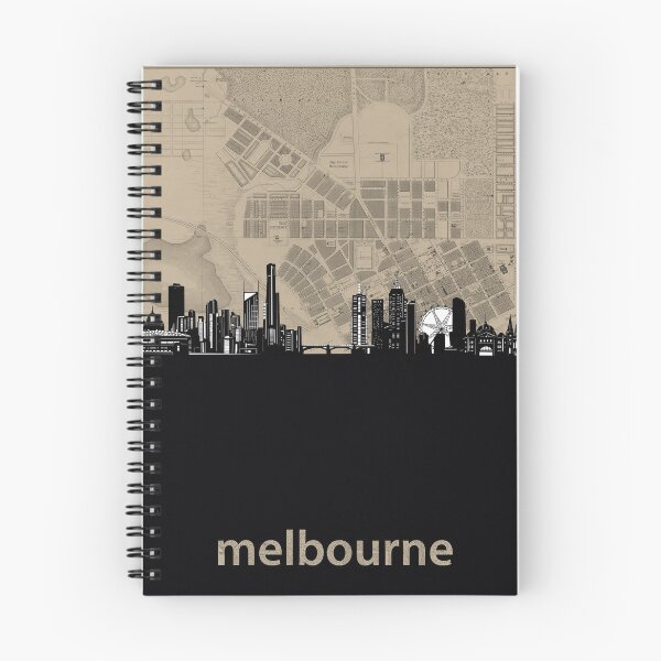 Item preview, melbourne skyline designed and sold by BekimART.