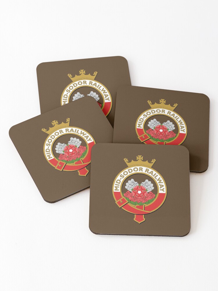 Thumbnail 1 of 5, Coasters (Set of 4), MSR Crest designed and sold by ExplosiveCookie.