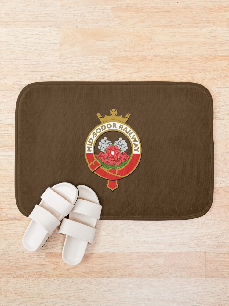 Thumbnail 1 of 6, Bath Mat, MSR Crest designed and sold by ExplosiveCookie.
