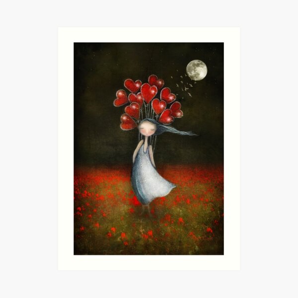 lOve in abundance Art Print