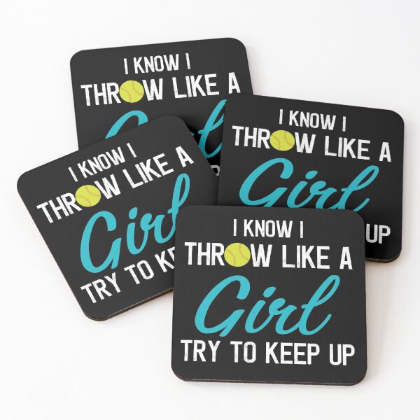 Item preview, Funny Softball Pitcher Batter Catcher Girls designed and sold by mrsmitful.