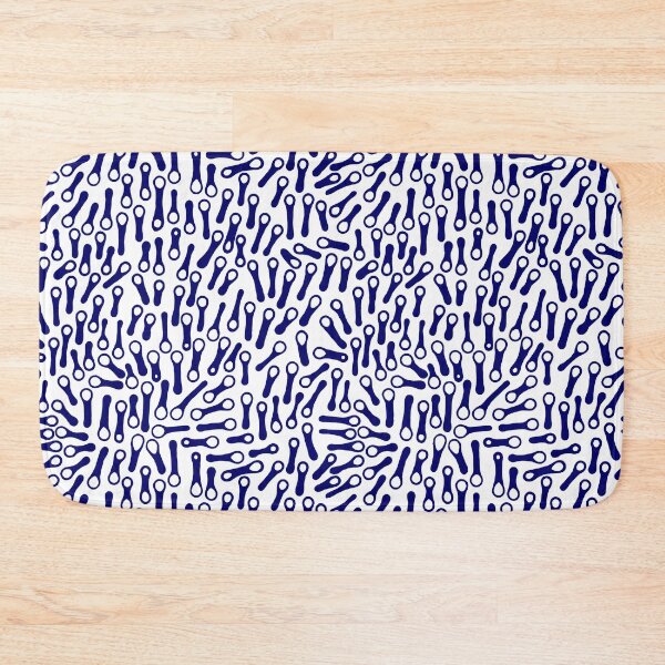 Item preview, Abstract Shapes Pattern 270919 -  Dark Blue on White designed and sold by Artberry.