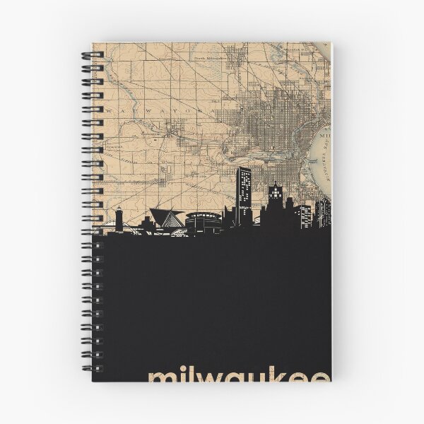 Item preview, milwaukee skyline designed and sold by BekimART.