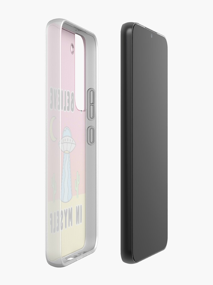 Alternate view of I Believe In Myself - The Peach Fuzz Samsung Galaxy Phone Case