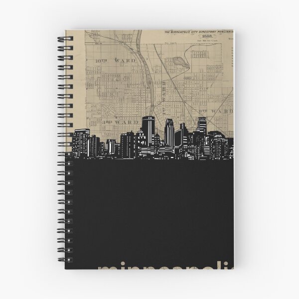 Item preview, minneapolis skyline designed and sold by BekimART.