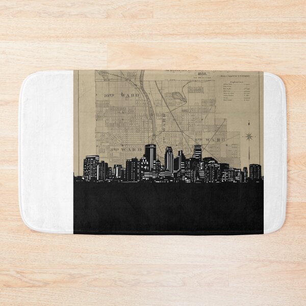 Item preview, minneapolis skyline designed and sold by BekimART.