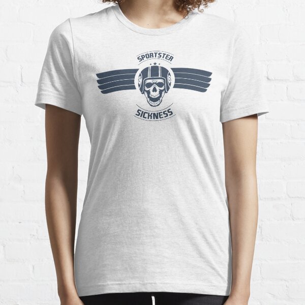 Sportster Sickness Plain White Essential T-Shirt