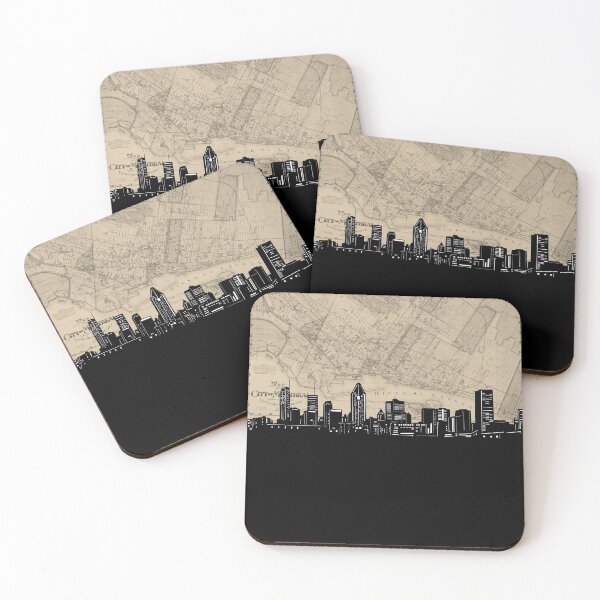 Item preview, montreal skyline designed and sold by BekimART.