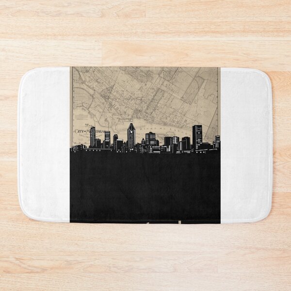 Item preview, montreal skyline designed and sold by BekimART.