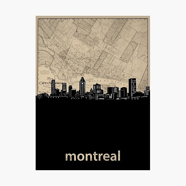 montreal skyline Photographic Print