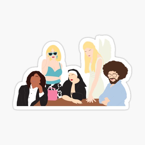 Euphoria Girls Halloween Sticker