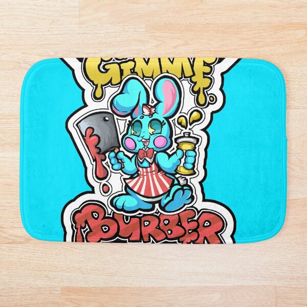 Item preview, Gimme Burber The Burger Bunny (White Outline) designed and sold by ForbiddenGoop.