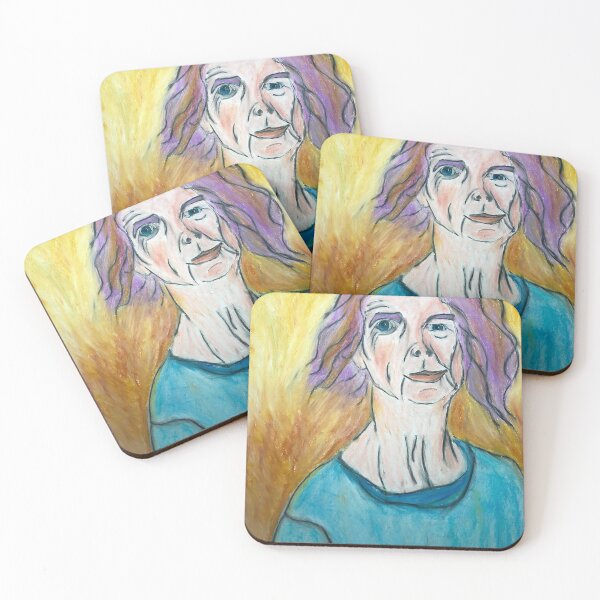 Item preview, Woman with Lavender Hair designed and sold by Rachel Imsland.