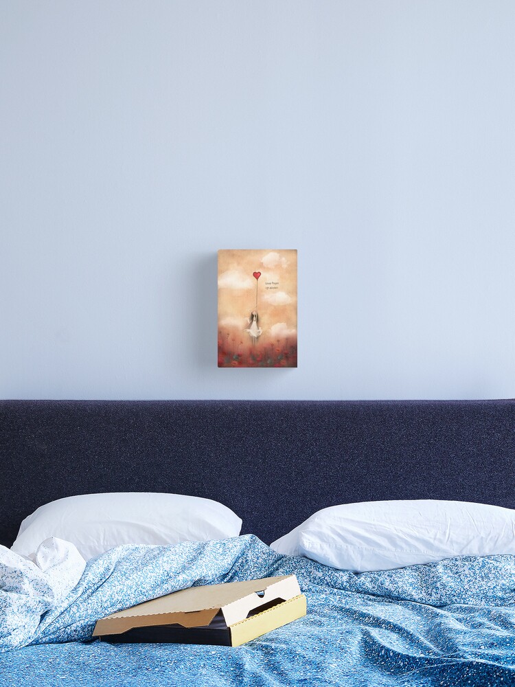 Thumbnail 2 of 3, Canvas Print, loVe from up above designed and sold by theArtoflOve.