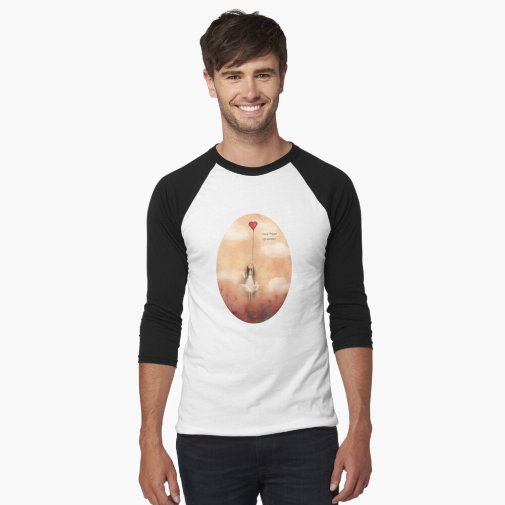 Item preview, Baseball ¾ Sleeve T-Shirt designed and sold by theArtoflOve.