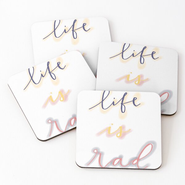 Item preview, life is rad designed and sold by abbeytick.