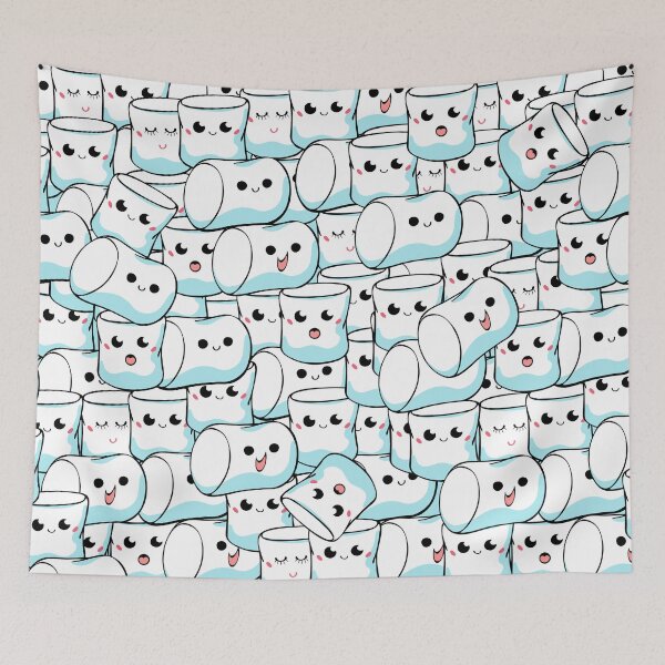 Item preview, Squished-Up Fluffy Holiday Marshmallows designed and sold by CobwebsClothing.