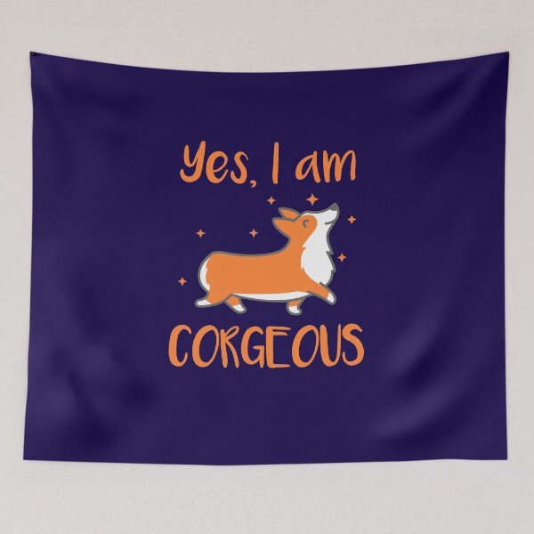 Artikelvorschau, Corgeous Corgi entworfen und verkauft von PBANDJCO.