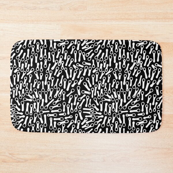 Item preview, Abstract Shapes Pattern 270919 -  White on Black designed and sold by Artberry.
