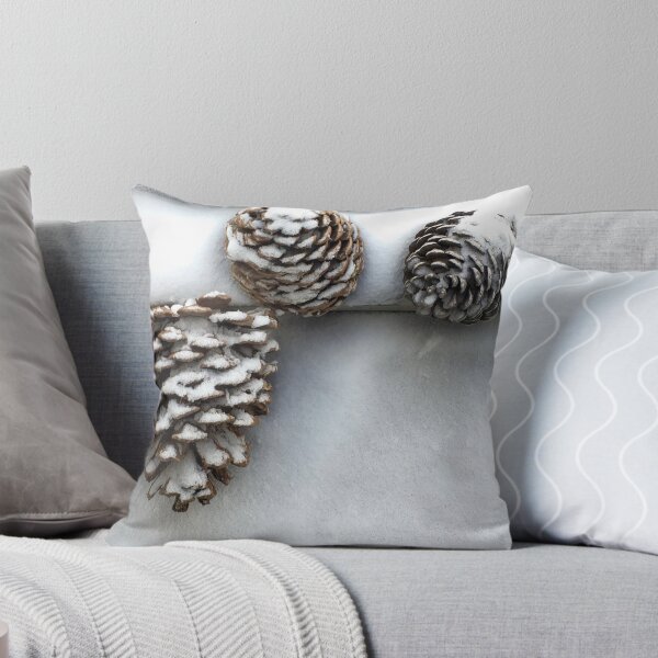 Item preview, Snowy Pinecones designed and sold by Rachel Imsland.