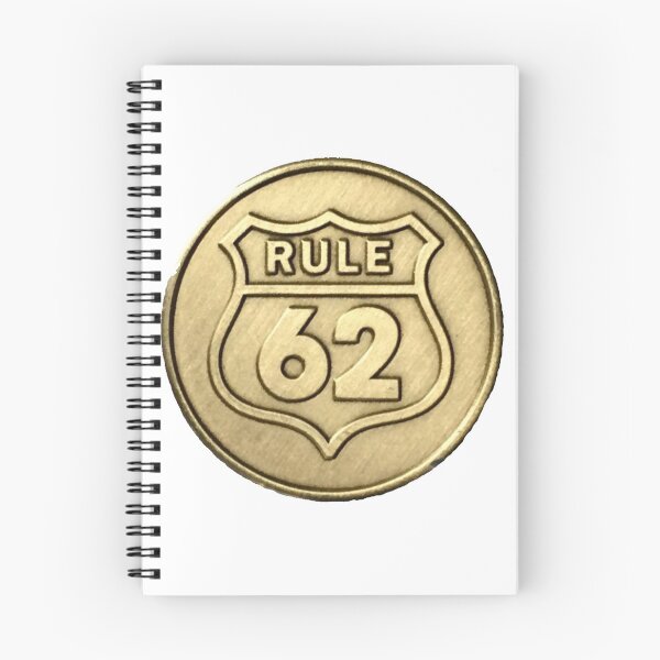 Item preview, Rule 62 AA Coin designed and sold by SoberTeeCo.