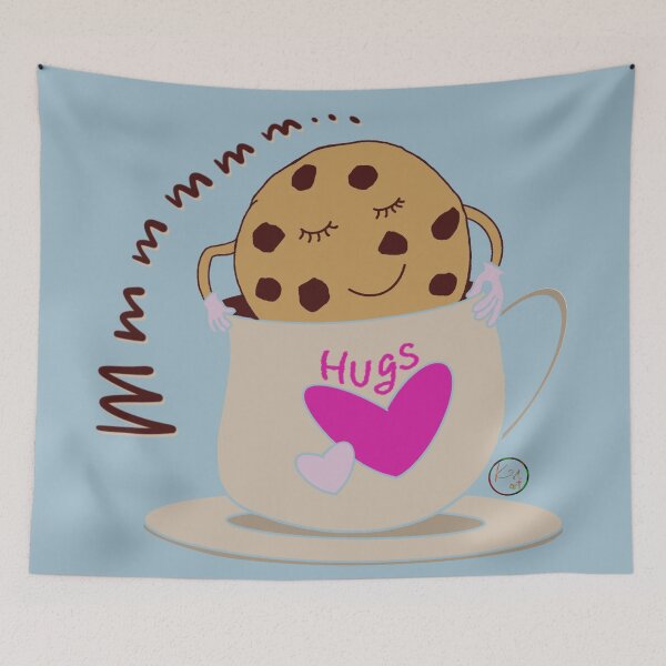 Item preview, Mmmmmm... Chocolate chip cookie hugs designed and sold by khadijlloyd.