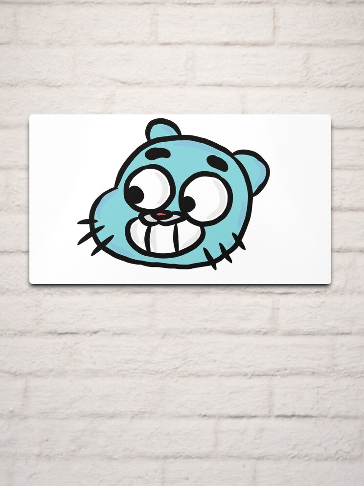 Smiling Gumball Watterson - The Amazing World of Gumball Metal Print for  Sale by RoserinArt