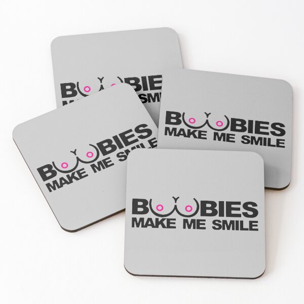 Item preview, Boobies Make Me Smile designed and sold by Peta29.