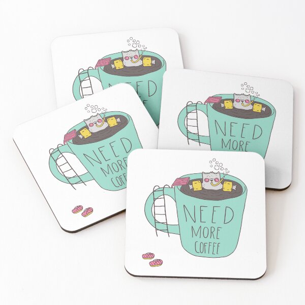 Item preview, Need More Coffee Cat designed and sold by FaithC340.