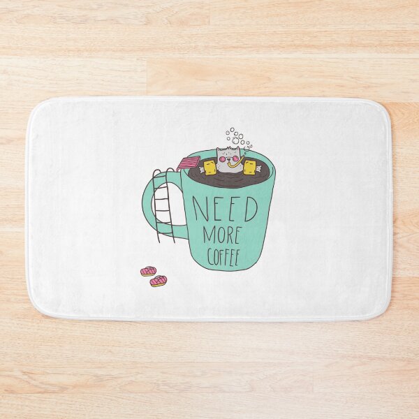 Item preview, Need More Coffee Cat designed and sold by FaithC340.