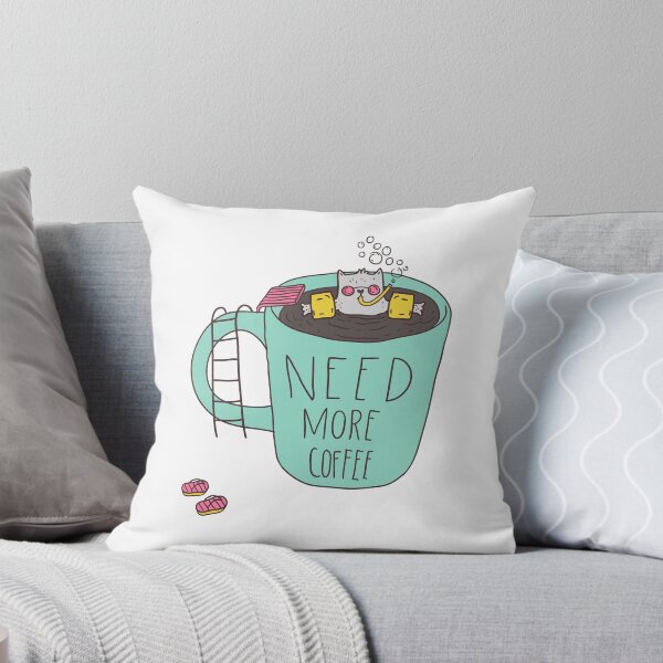 Item preview, Need More Coffee Cat designed and sold by FaithC340.