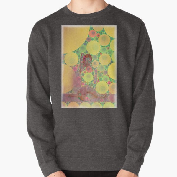 Yoga art 16 Pullover Sweatshirt