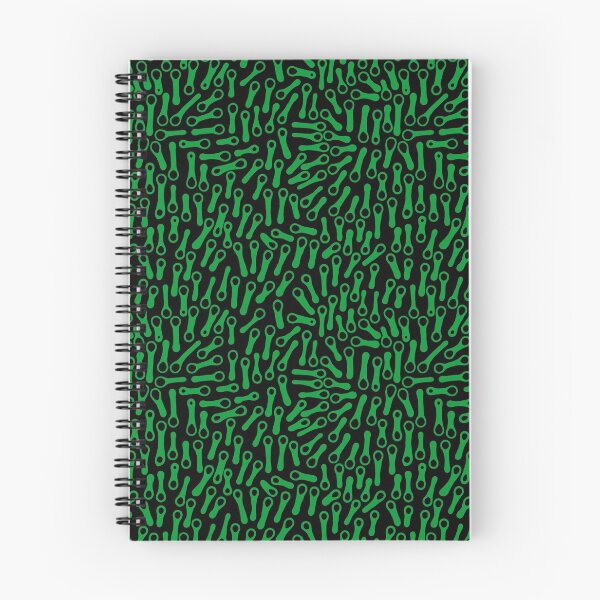 Item preview, Abstract Shapes Pattern 270919 -  Grass Green on Black designed and sold by Artberry.