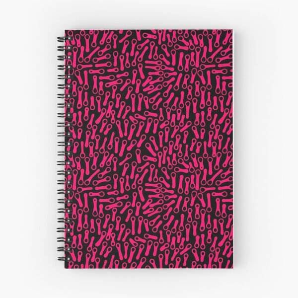 Item preview, Abstract Shapes Pattern 270919 -  Neon Red on Black designed and sold by Artberry.