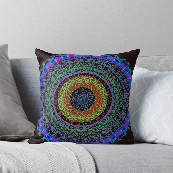 Item preview, Multicolored Mandala Psychedelic Graphic designed and sold by Crobin1961.