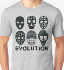 Eishockey Torwart Maske Evolution. Slim Fit T-Shirt