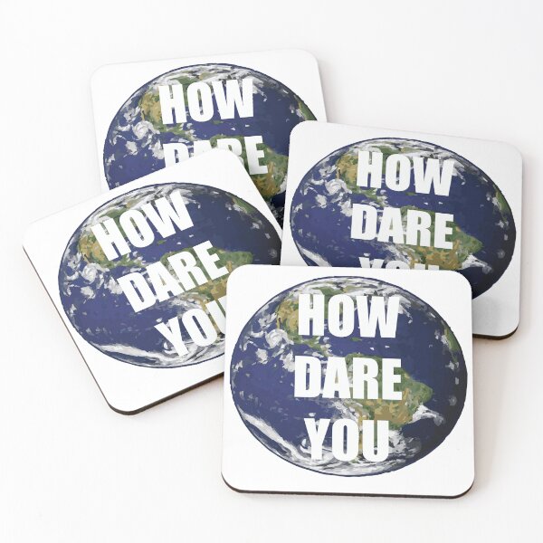 Item preview, How Dare You Climate Change designed and sold by Polishthestone.