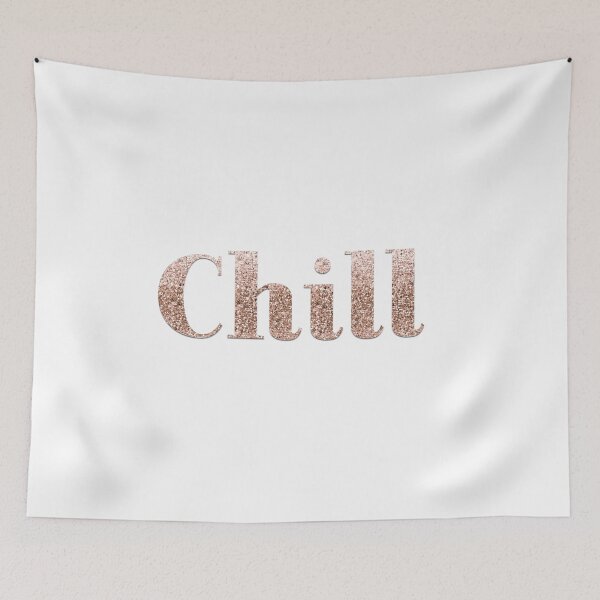 Item preview, Chill - rose gold designed and sold by peggieprints.