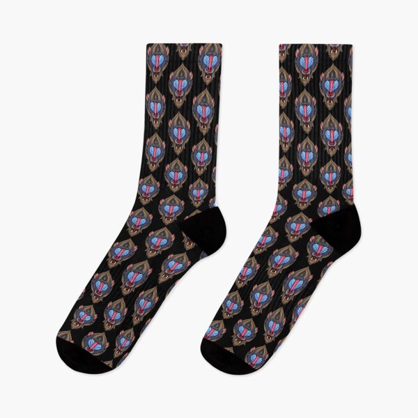 Item preview, Abstract Mandrill/Baboon designed and sold by PrancingAlien.