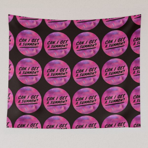 Item preview, WoW Warlock: Can I Get A Summon?! (pink/purple) designed and sold by CloudDance.