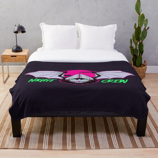 NIGHT CREW Throw Blanket