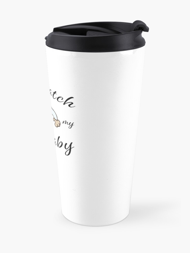 Alternate view of Sasquatch is my Furbaby Travel Mug