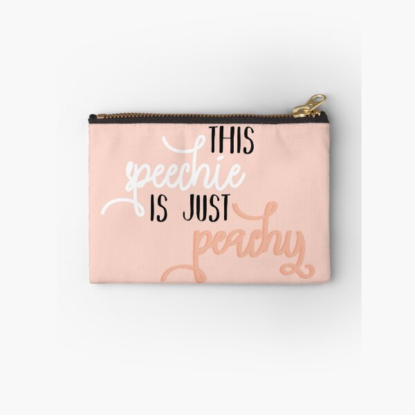 Item preview, This Speechie is Just Peachy designed and sold by bathwater.
