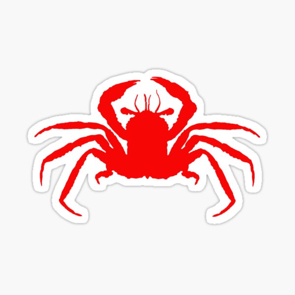 Red Crab Sticker