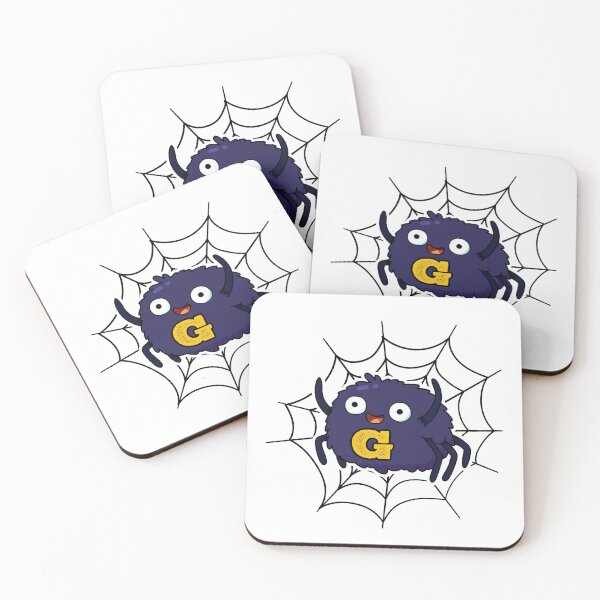Artikelvorschau, Alphabet Buchstabe G süße Spinne entworfen und verkauft von kidsmonogram.